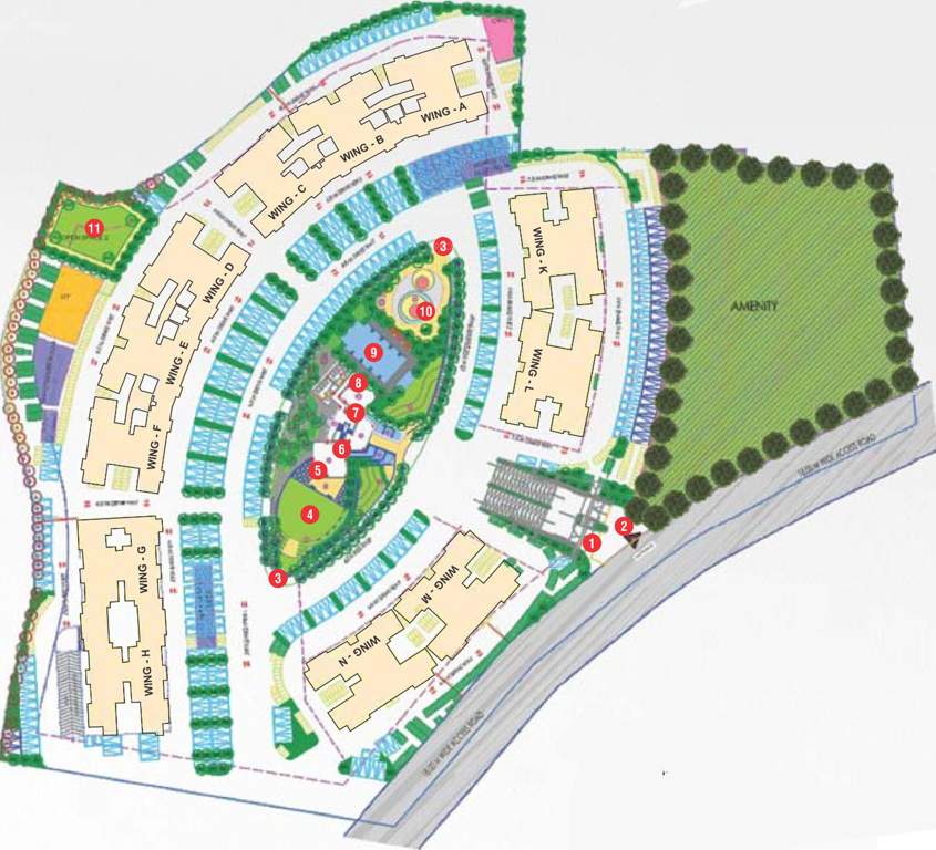  the leaf phase iv building 04 wing i j Master Plan