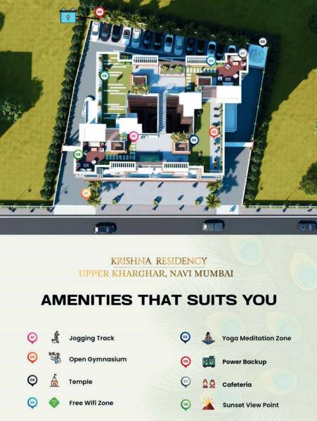  krishna-residency Layout Plan