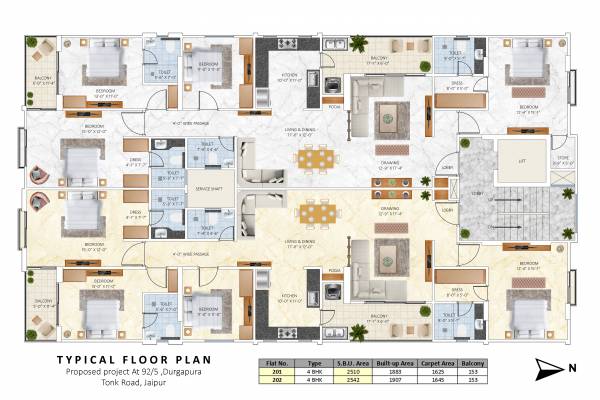  royal-gracia Royal Gracia Cluster Plan