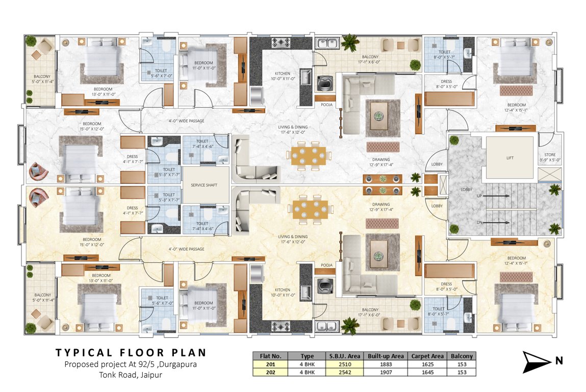  royal gracia Royal Gracia Cluster Plan