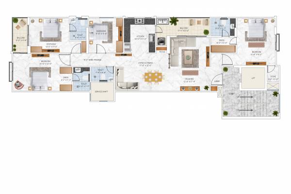  royal-gracia Royal Gracia Cluster Plan
