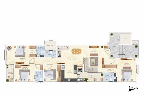  royal-gracia Royal Gracia Cluster Plan
