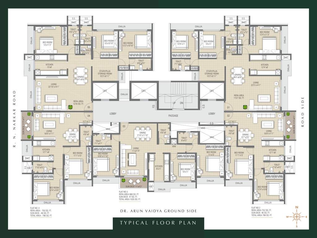  tiara by swastik empire Tiara By Swastik Empire Cluster Plan