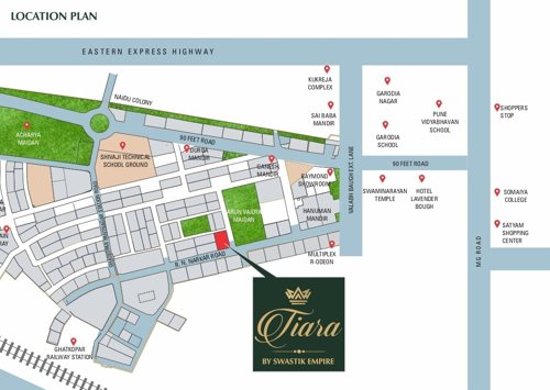  tiara-by-swastik-empire Location Plan