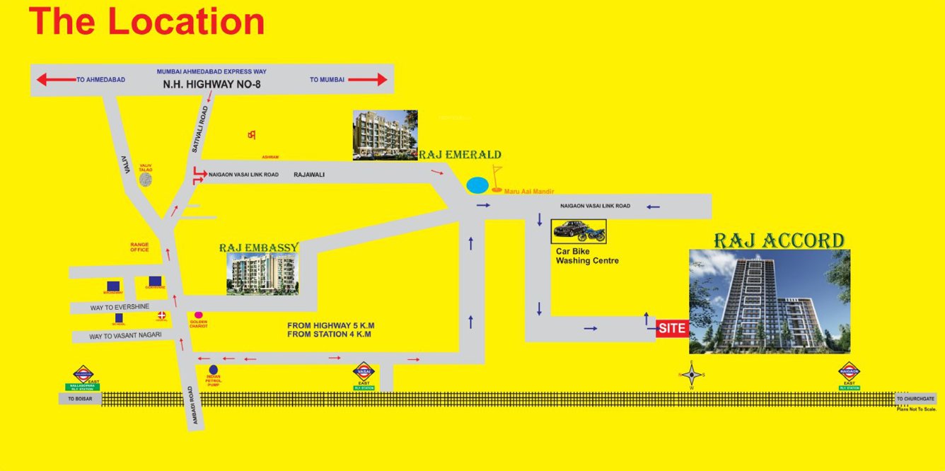 raj accord Location Plan