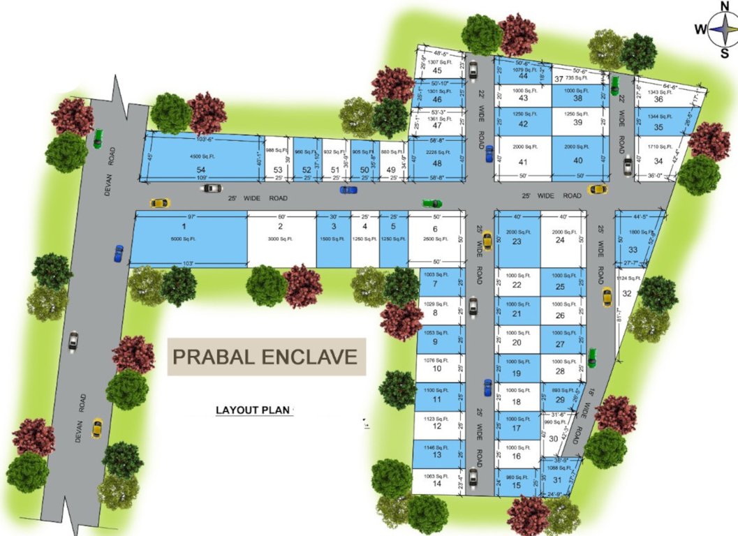  prabal enclave Layout Plan