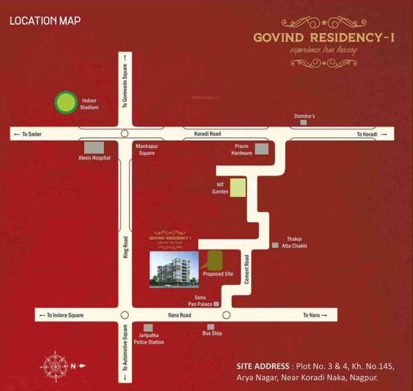 Location Plan govind-residency-i Location Plan
