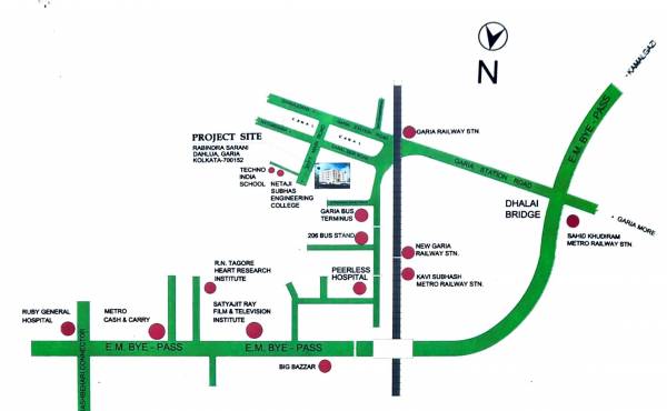  apartment Location Plan