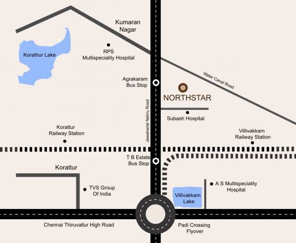  pavani-northstar Location Plan