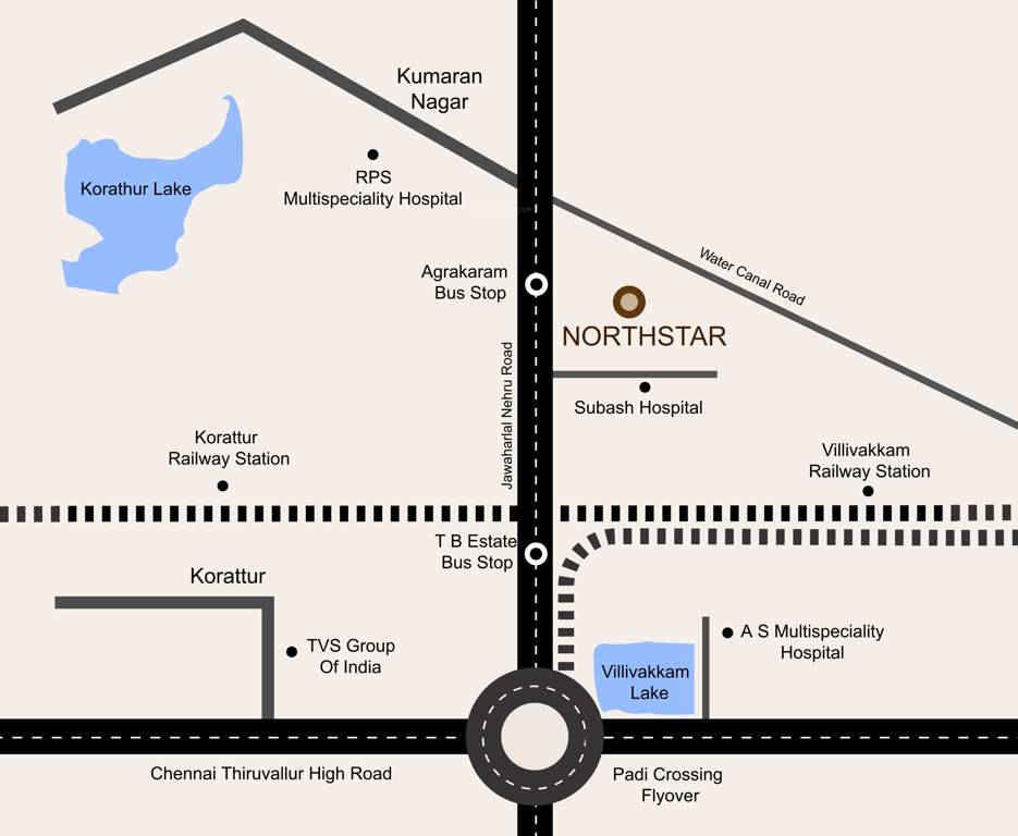  pavani northstar Location Plan