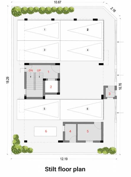 subramanya Subramanya Cluster Plan For Ground Floor