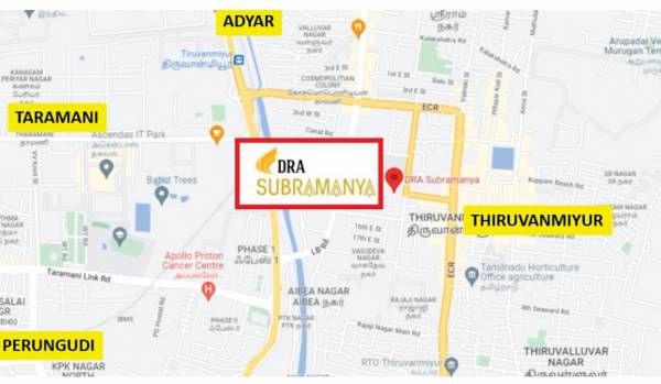  subramanya Location Plan