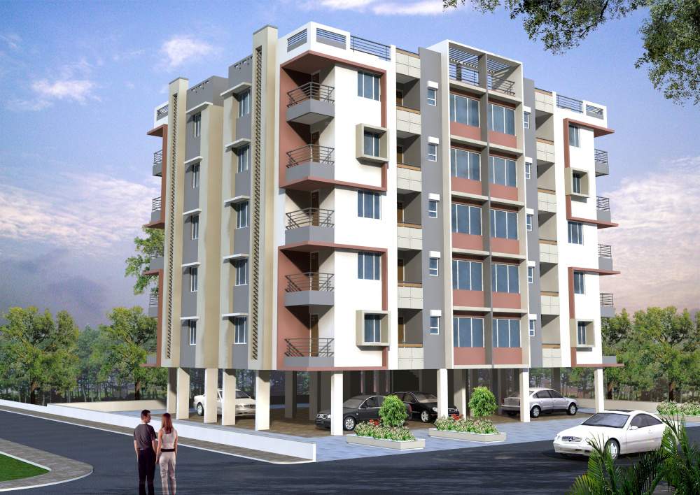  radheyshyam residency Elevation