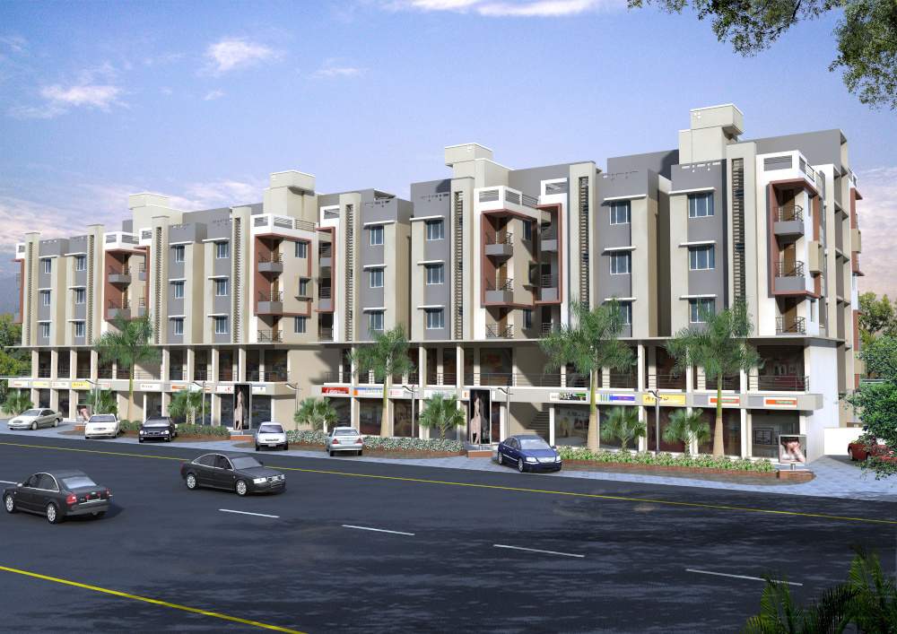  radheyshyam residency Elevation