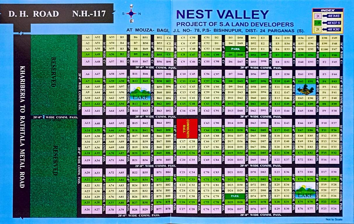  nest valley Layout Plan