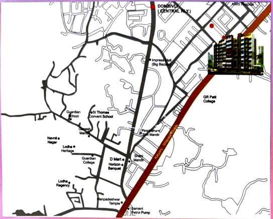  ek dant height Location Plan