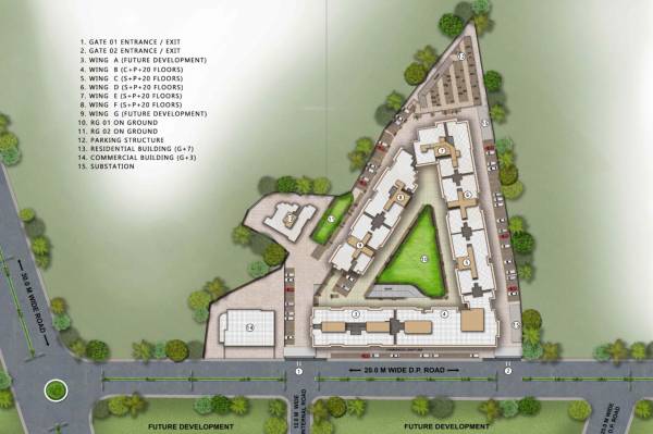  yashwant-county Layout Plan