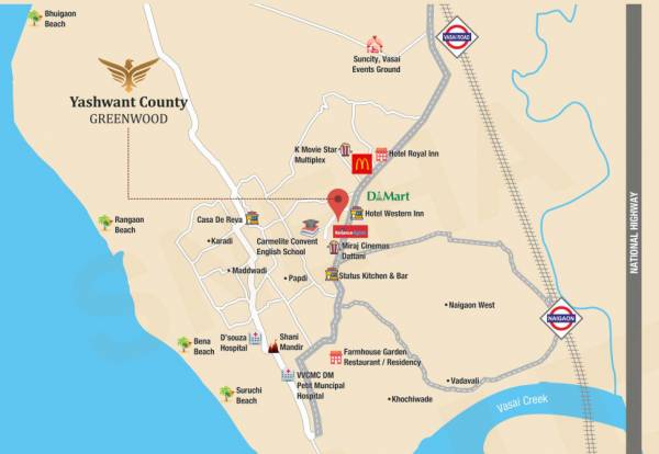  yashwant-county Location Plan