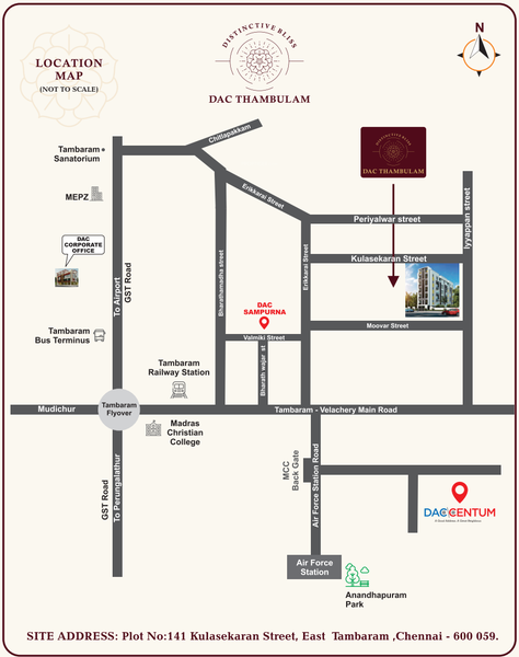  thambulam Location Plan