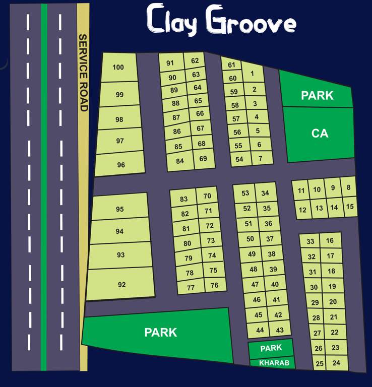  clay groove Layout Plan