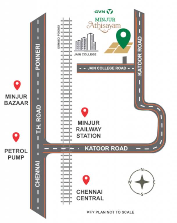  minjur athisayam Location Plan