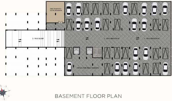  senate Ramaniyam Senate Basement Cluster Plan