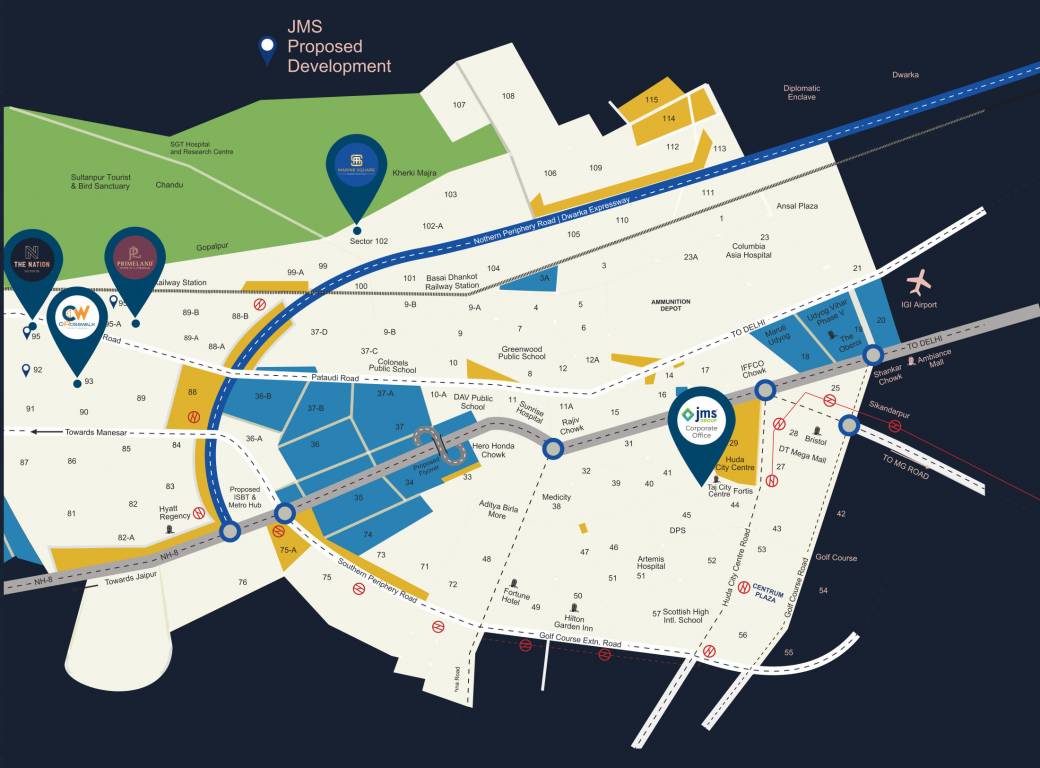  the nation Location Plan