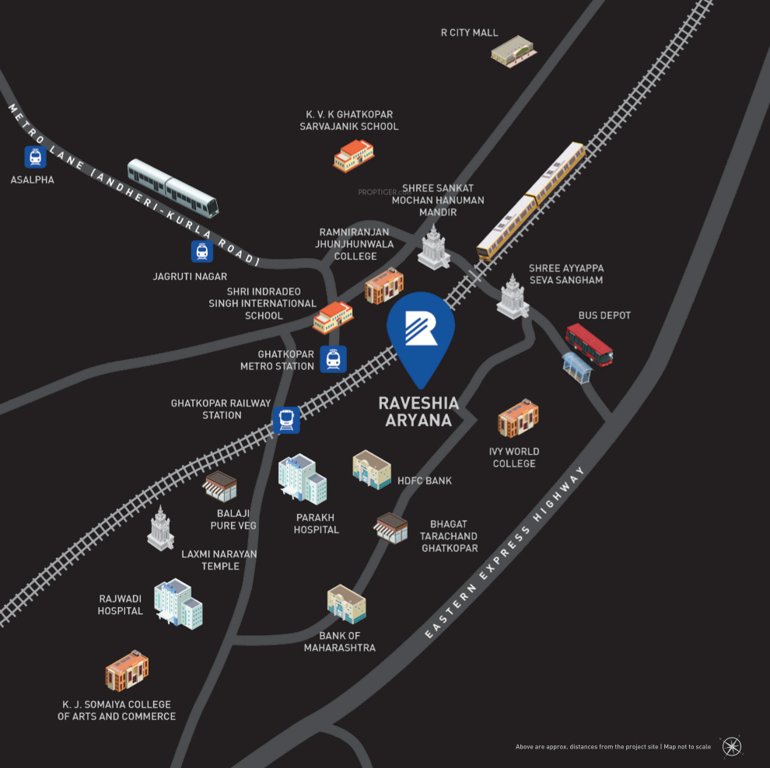  aryana heights Location Plan
