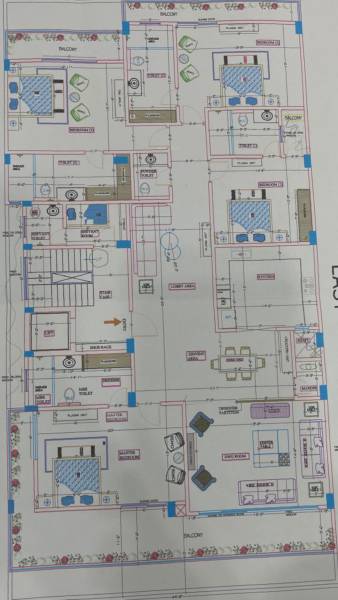  saraswati-properties Cluster Plan 1ST Floor