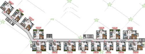  grandeur Grandeur Cluster Plan from 2nd, 5th, 8th, 11th and 14th Floor