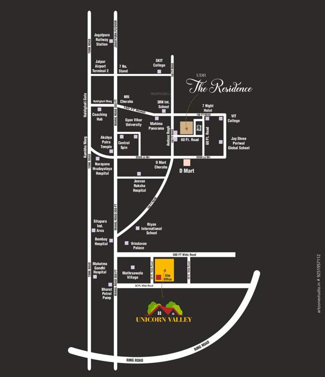  valley Location Plan