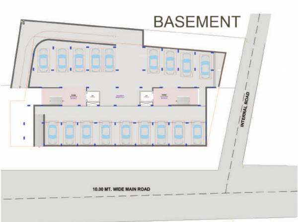  forever-j-homes Block A & B Cluster Plan For Basement