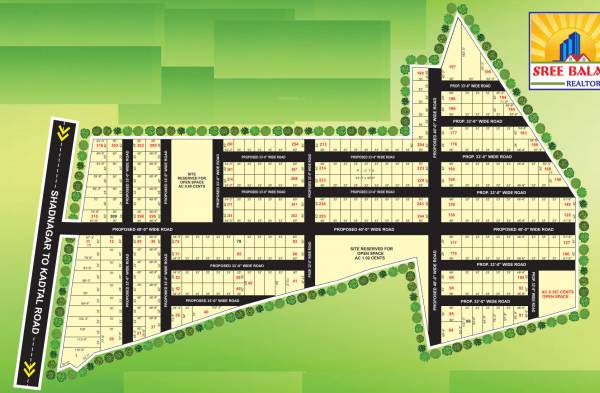  landmark-residency Layout Plan