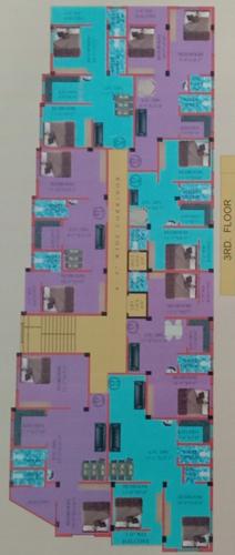 apartment-ii Jay Ganesh Apartment II Cluster Plan for 3rd Floor