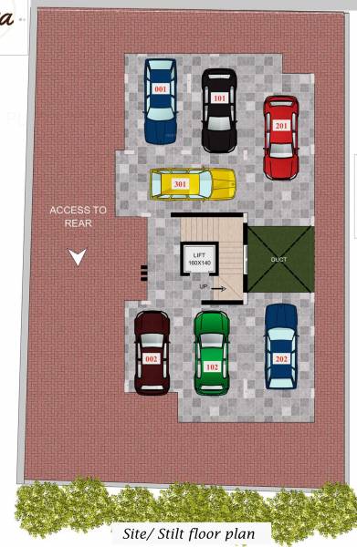  mysa Mysa Cluster Plan for ground Floor