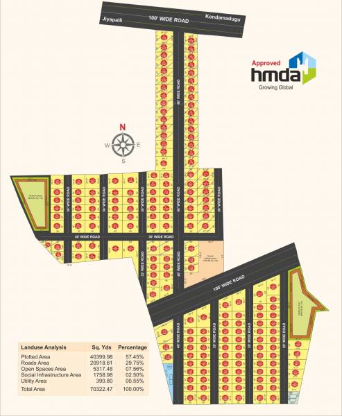  shakthi-county-phase-1 Master Plan