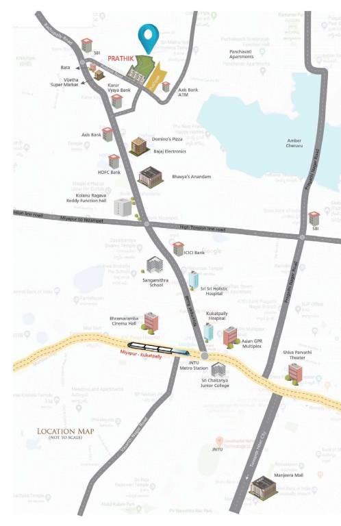  vazhraa prathik Location Plan
