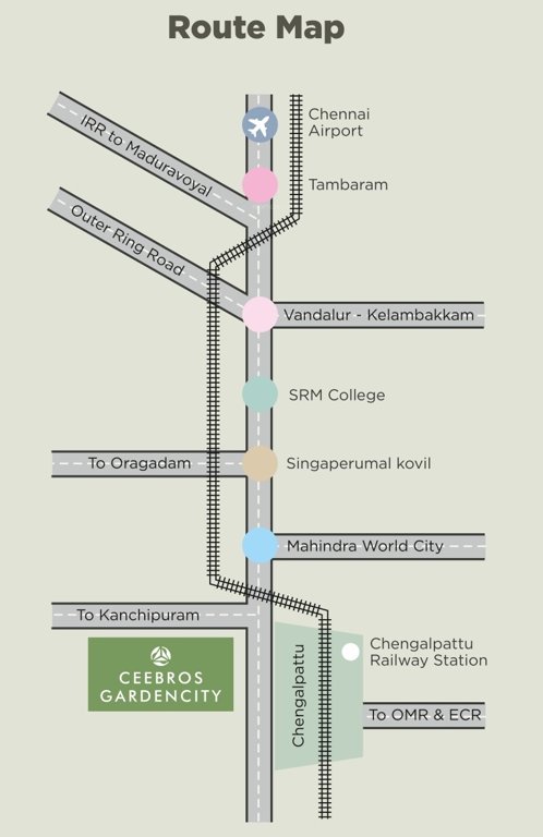  garden city Location Plan
