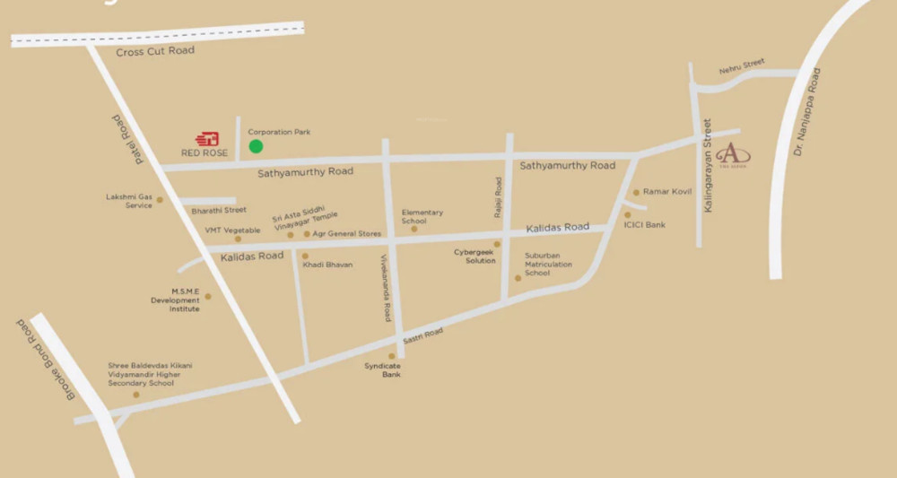  the alton Location Plan