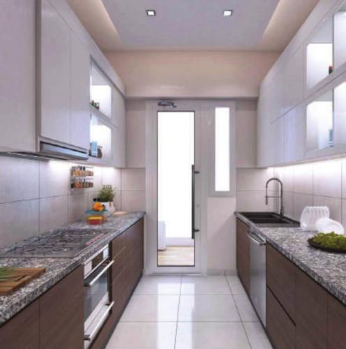  independent-floors-at-dlf-city-phase-i-and-iii Kitchen