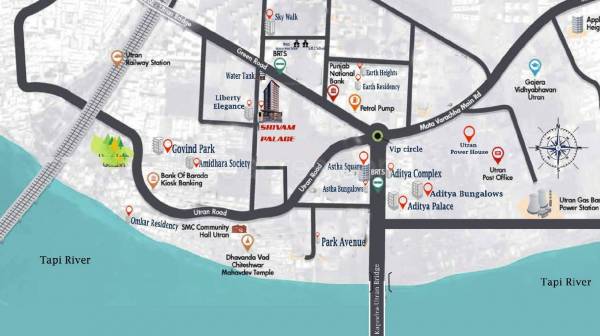  palace Location Plan