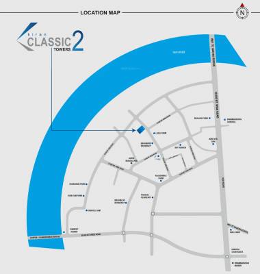  kiran-classic-towers-2 Location Plan