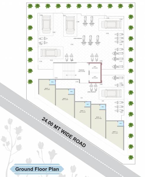  md-residency Md Residency Cluster Plan For Ground Floor