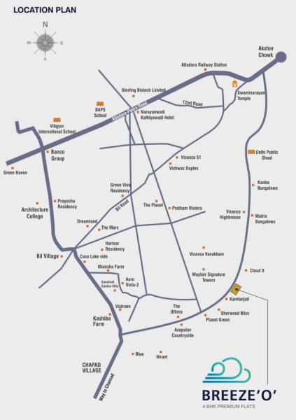  breeze-o Location Plan