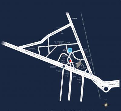 Location Plan halima-heights Location Plan