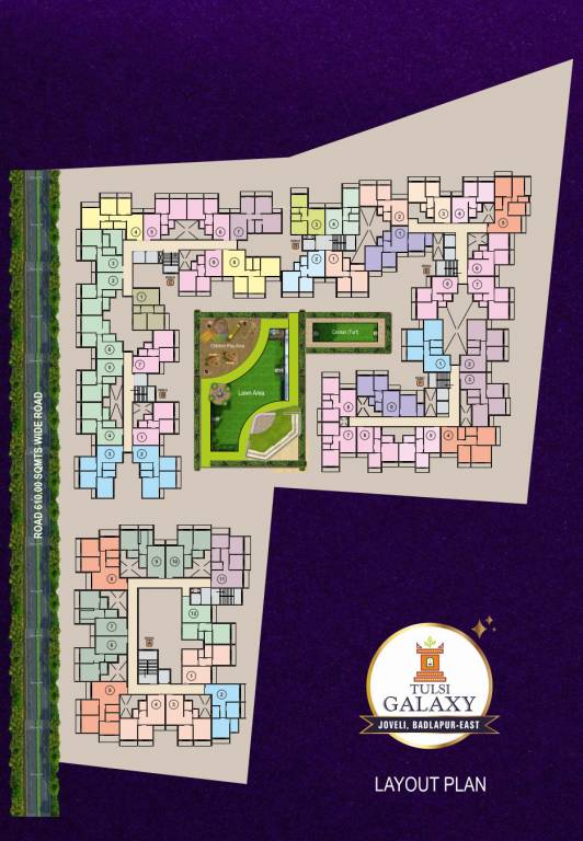  tulsi galaxy Layout Plan