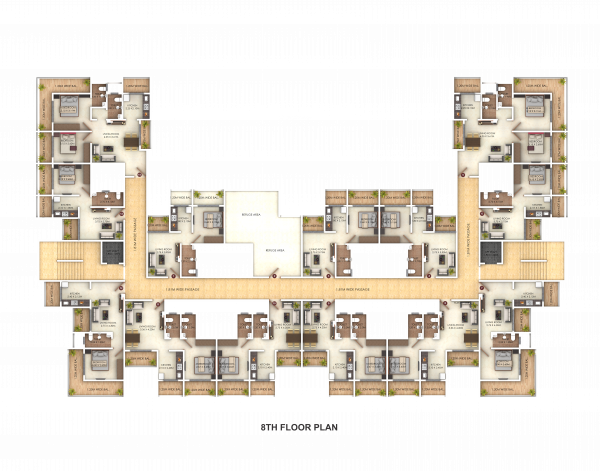 clusterPlan of GBK Vishwajeet Paradise
