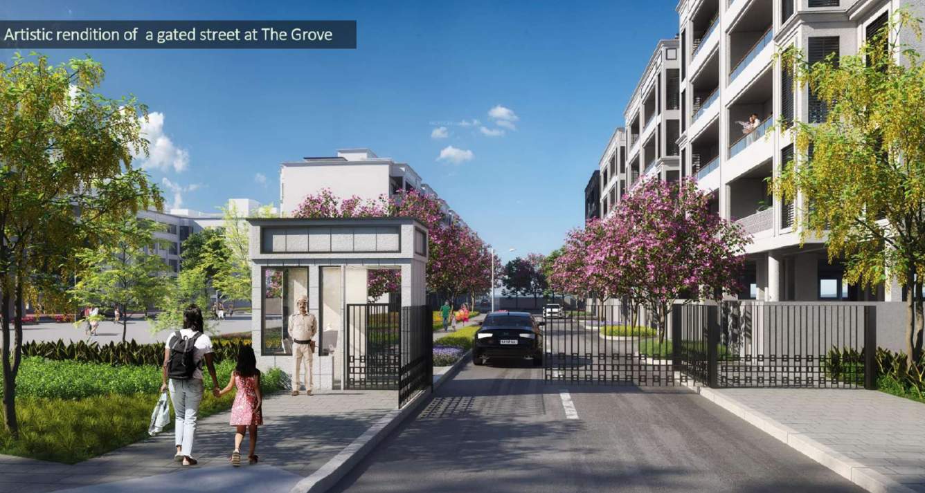 the grove Internal Roads & Footpaths