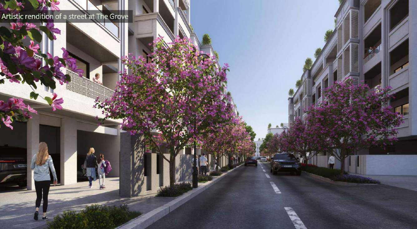 the grove Internal Roads & Footpaths