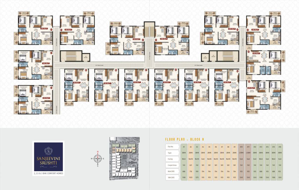  srushti Block A Cluster Plan